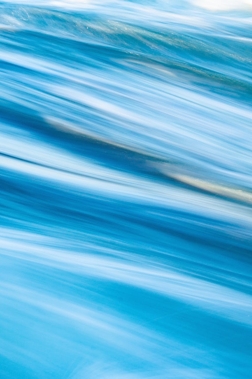 Close Up Photo of Abstract Blue Background